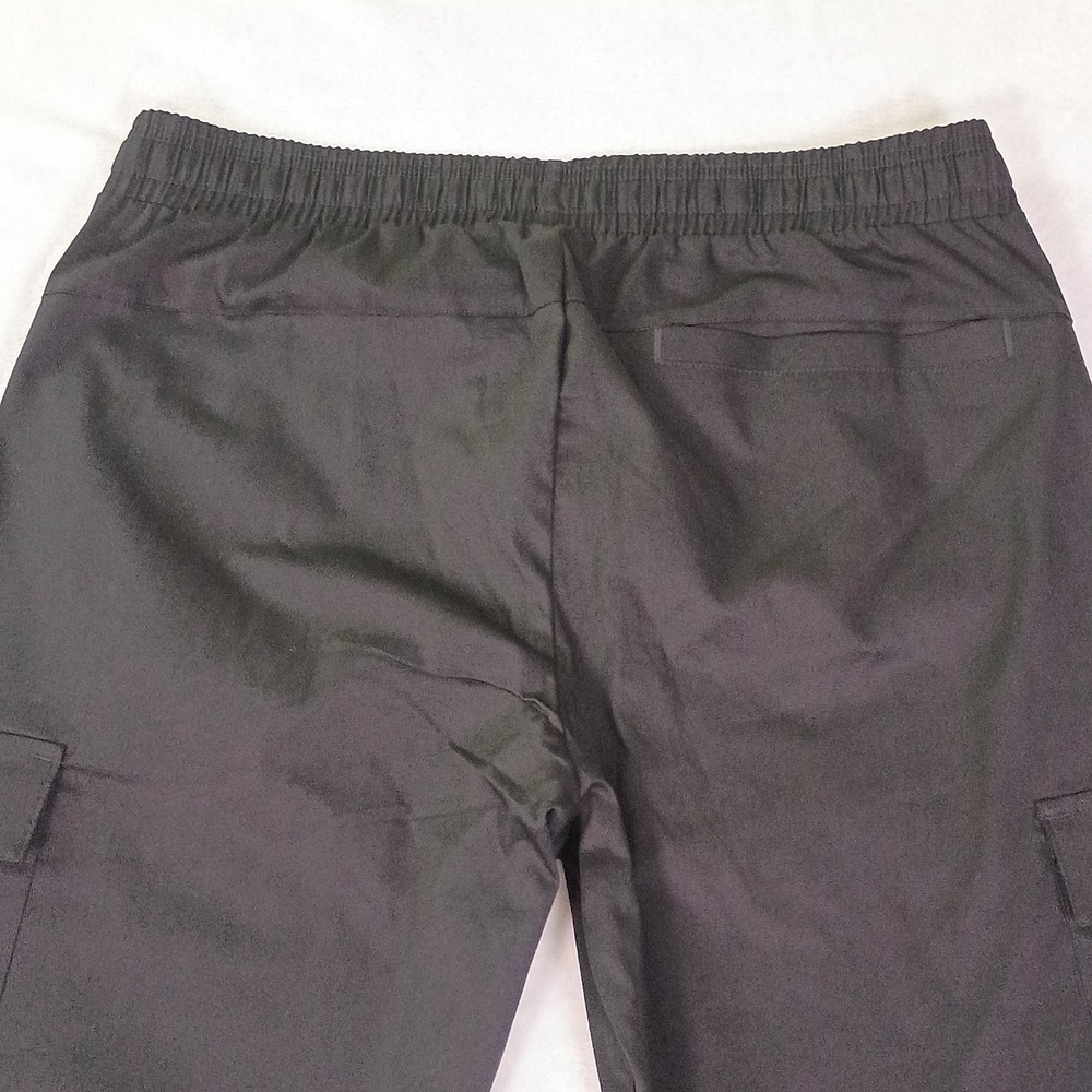 New Balance Mens L Cargo Pants Black Standard Fit Cotton Stretch MP33604 NWT - Picture 10 of 13